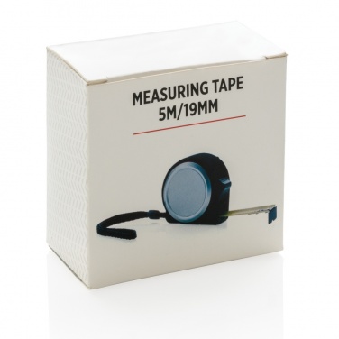 Logo trade promotional gifts image of: Measuring tape - 5m/19mm