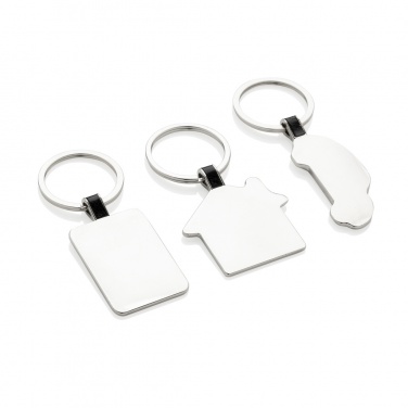 Logotrade advertising product image of: RCS recycled zinc alloy car keyring