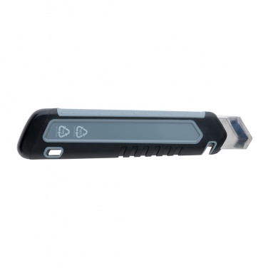 Logo trade business gift photo of: Refillable RCS rplastic heavy duty snap-off knife soft grip