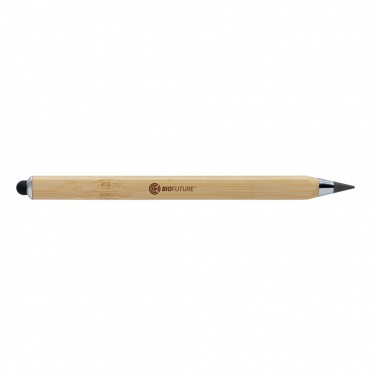 Logotrade promotional item picture of: Eon bamboo infinity multitasking pen