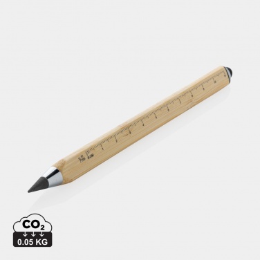 Logo trade promotional gifts picture of: Eon bamboo infinity multitasking pen