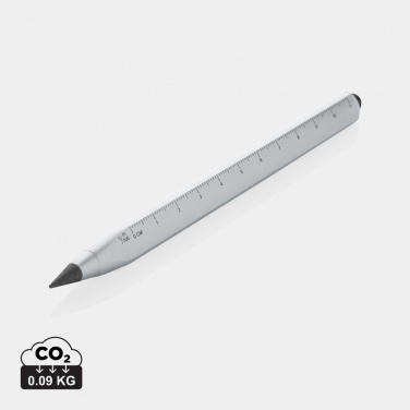 Logo trade advertising product photo of: Eon RCS recycled aluminum infinity multitasking pen