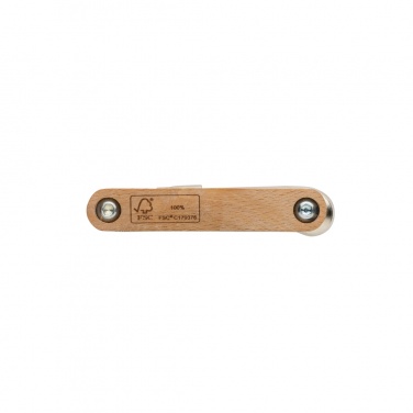 Logo trade promotional gifts image of: Wooden hex tool