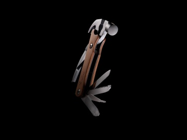 Logotrade promotional giveaway picture of: Wooden multi-tool hammer