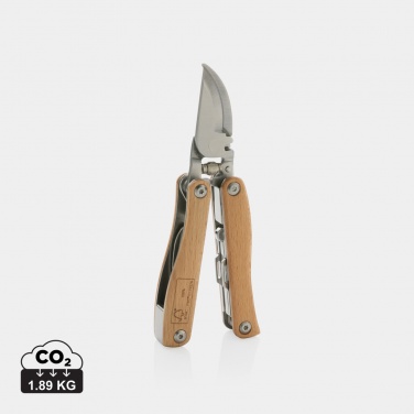 Logotrade corporate gift image of: Wooden garden multi-tool