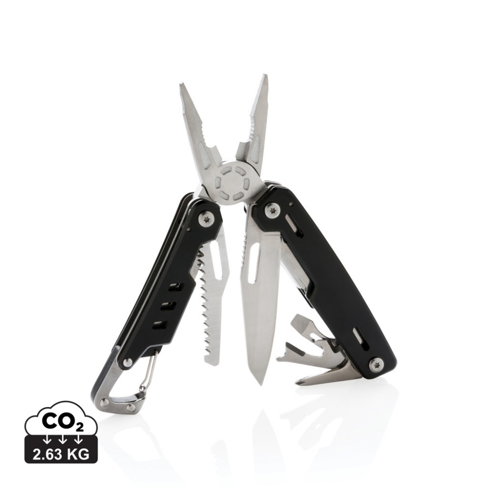 Logotrade business gift image of: Solid multitool with carabiner