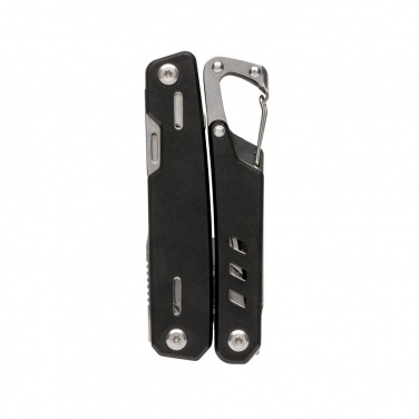 Logo trade advertising product photo of: Solid multitool with carabiner