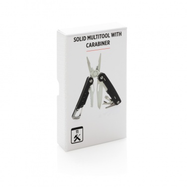 Logotrade corporate gift image of: Solid multitool with carabiner