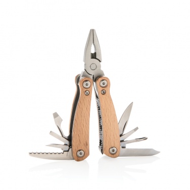 Logo trade advertising product photo of: Wood multitool mini