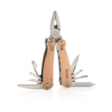 Logo trade promotional product photo of: Wood multitool mini