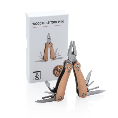 Logotrade promotional products photo of: Wood multitool mini