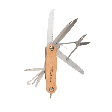 Logo trade promotional gifts picture of: Wood pocket knife