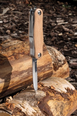 Logotrade promotional item picture of: Wood pocket knife