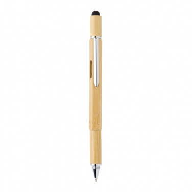 Logotrade business gift image of: Bamboo 5-in-1 toolpen