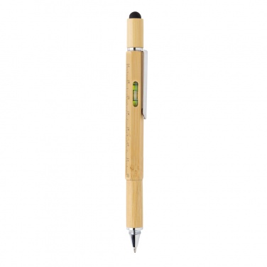 Logotrade promotional merchandise photo of: Bamboo 5-in-1 toolpen