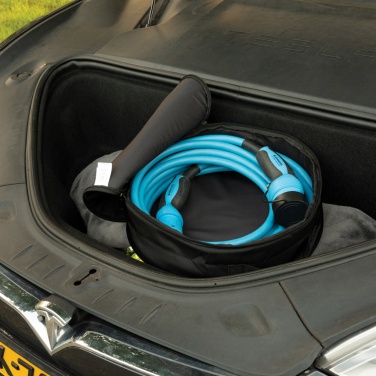 Logo trade promotional gift photo of: Volty Aware™ RPET EV-cable storage bag