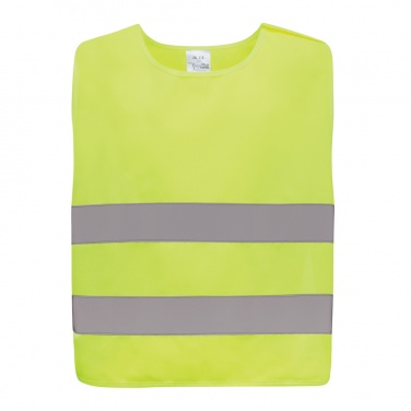 Logo trade advertising products picture of: GRS recycled PET high-visibility safety vest 7-12 years