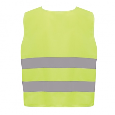 Logotrade advertising product image of: GRS recycled PET high-visibility safety vest 7-12 years