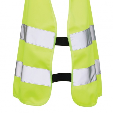 Logotrade corporate gift picture of: GRS recycled PET high-visibility safety vest 7-12 years