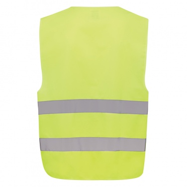 Logotrade promotional item image of: GRS recycled PET high-visibility safety vest