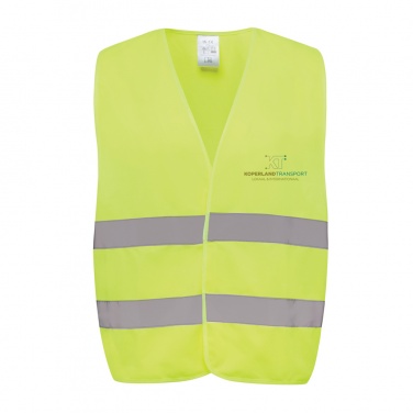 Logotrade corporate gift picture of: GRS recycled PET high-visibility safety vest