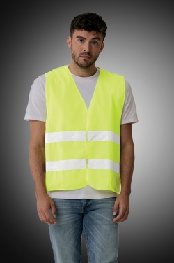 Logotrade promotional merchandise picture of: GRS recycled PET high-visibility safety vest