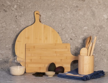 Logo trade promotional products picture of: Ukiyo bamboo round serving board