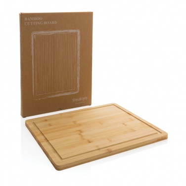 Logo trade promotional items image of: Ukiyo bamboo cutting board