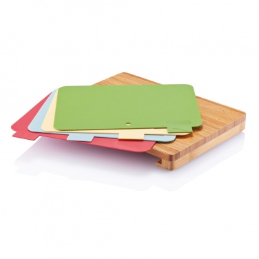 Logotrade promotional giveaway picture of: Cutting board with 4pcs hygienic boards