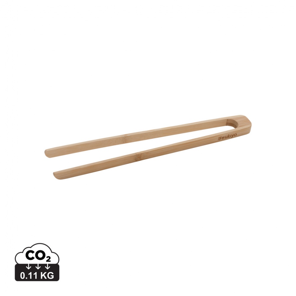 Logotrade promotional items photo of: Ukiyo bamboo serving tongs