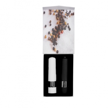 Logotrade promotional item image of: Electric pepper and salt mill set