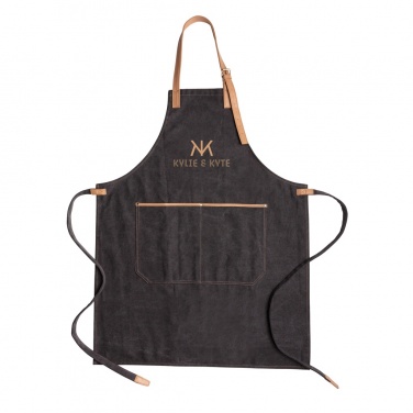 Logo trade advertising products picture of: Deluxe canvas chef apron