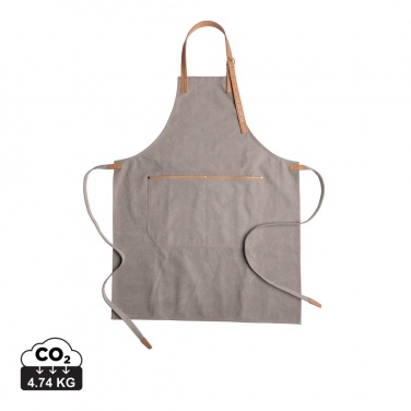 Logo trade promotional items image of: Deluxe canvas chef apron