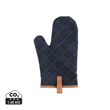 Logo trade advertising products picture of: Deluxe canvas oven mitt