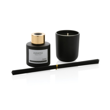 Logo trade promotional giveaway photo of: Ukiyo candle and fragrance sticks gift set