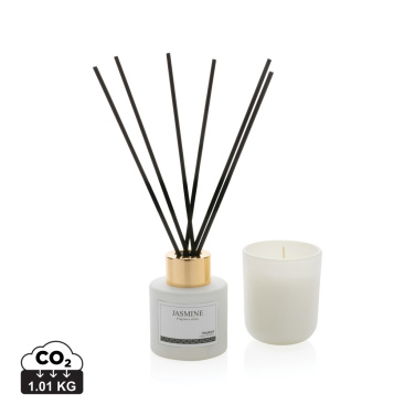 Logotrade business gifts photo of: Ukiyo candle and fragrance sticks gift set