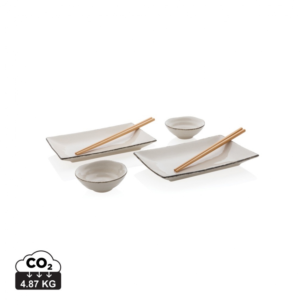 Logo trade promotional merchandise image of: Ukiyo sushi dinner set for two