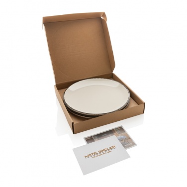 Logo trade corporate gifts image of: Ukiyo dinner plate set of 2