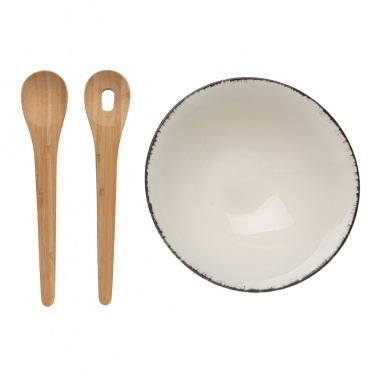 Logotrade business gifts photo of: Ukiyo salad bowl with bamboo salad server