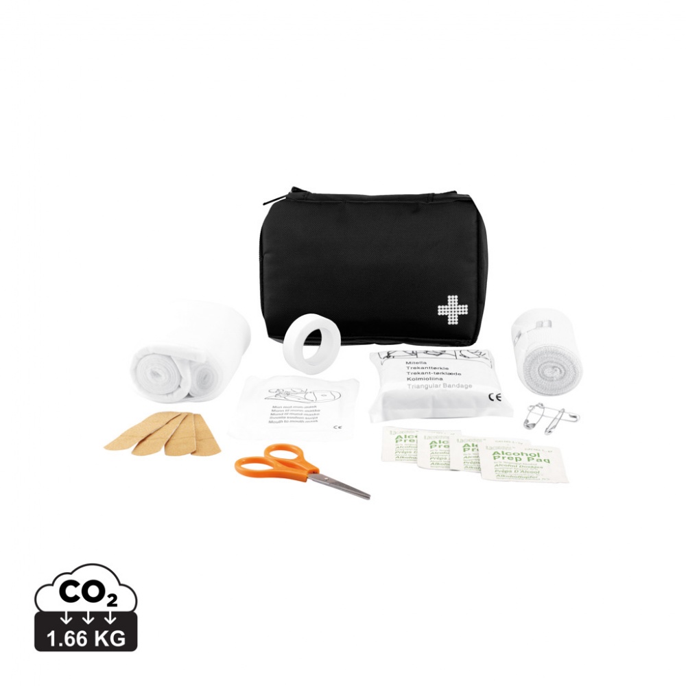 Logo trade promotional merchandise photo of: Mail size first aid kit