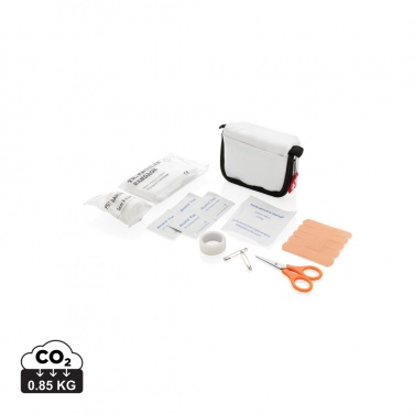 Logo trade advertising products image of: First aid set in pouch