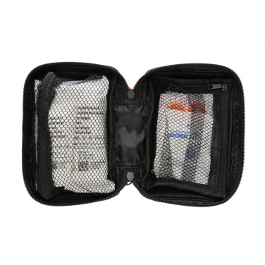 Logotrade promotional gift image of: RCS recycled nubuck PU pouch  first aid set