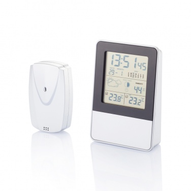 Logo trade business gift photo of: Indoor/outdoor weather station