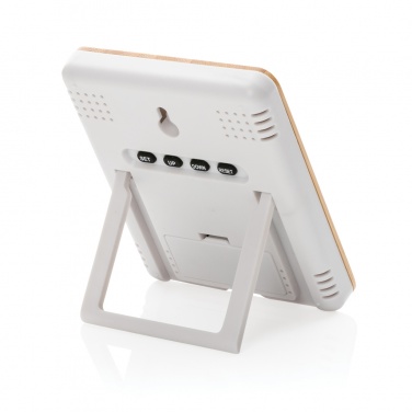 Logotrade corporate gift image of: Bamboo weather station