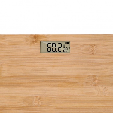 Logotrade advertising product image of: Grundig Bamboo Digital Body Scale