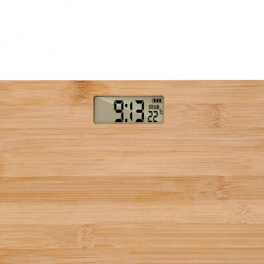 Logotrade advertising product image of: Grundig Bamboo Digital Body Scale