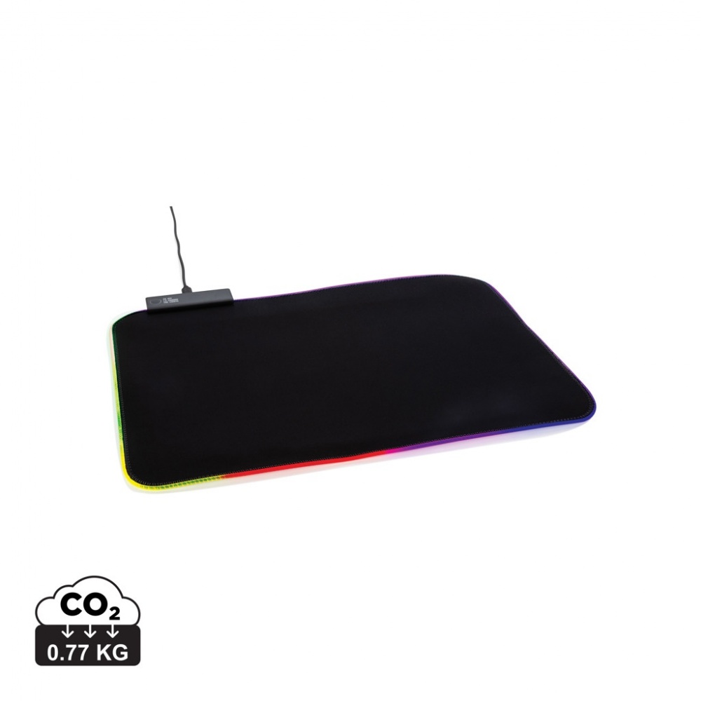 Logotrade promotional item picture of: RGB gaming mousepad