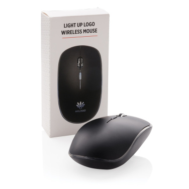 Logotrade corporate gift picture of: Light up logo wireless mouse