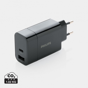 Logo trade business gifts image of: Philips ultra fast PD wall charger