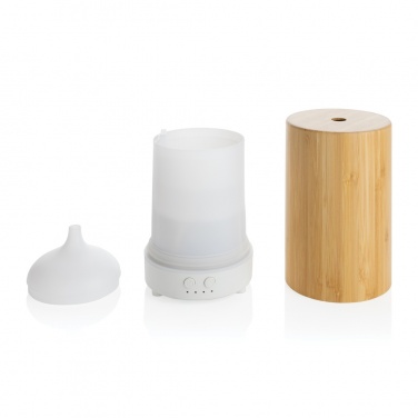 Logo trade promotional products picture of: RCS recycled plastic and bamboo aroma diffuser